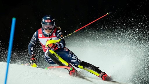 Unstoppable Mikaela Shiffrin takes another night slalom win in Flachau five wins already this season