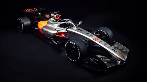 Audi Revolut F1 Team revealed Audi R26 race car and adidas teamwear range to be worn by drivers Nico Hulkenberg and
