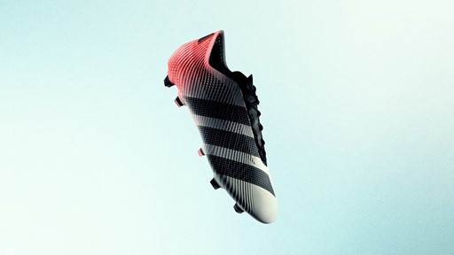 Football boot under Project R A P Radical Athlete Perception platform