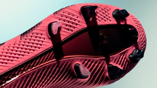 Football boot under Project R A P Radical Athlete Perception platform