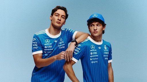 adidas x Mercedes AMG PETRONGAS F1 Blue Wonder Collection
