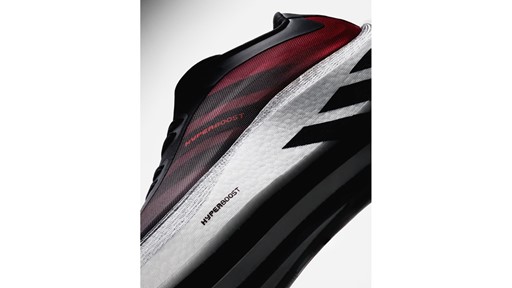 HYPERBOOST EPHR LT Right Left Profile Detail Shot Uncaged Black Red