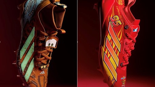 disney-and-pixar-s-cars-hits-the-gridiron-in-the-all-new-adizero-electric-ii-football-cleats-