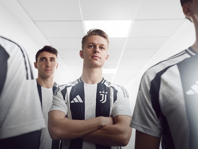 adidas x Juventus Hans Nicolussi Caviglia and Andrea Cambiaso