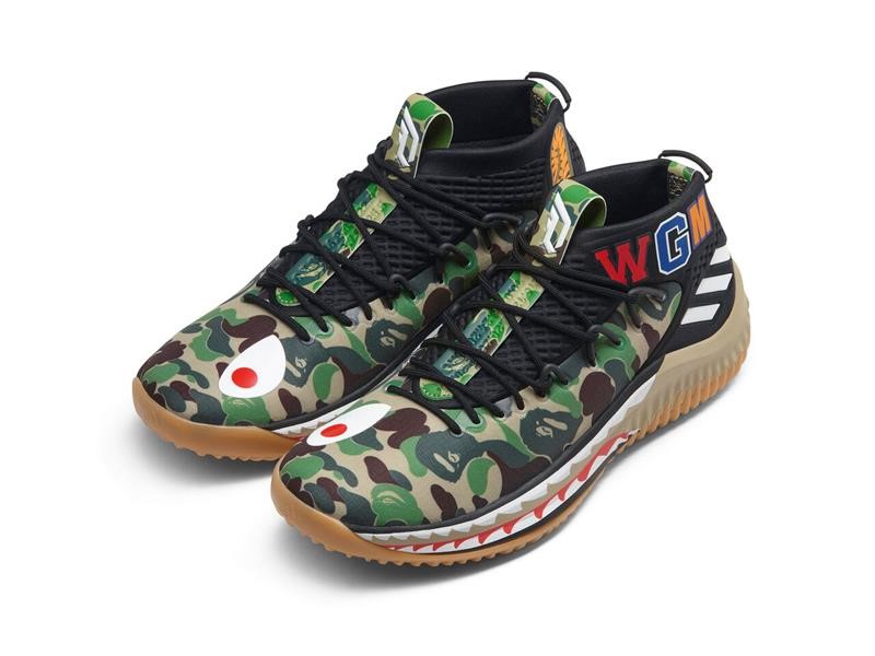 Damian lillard shop bape adidas