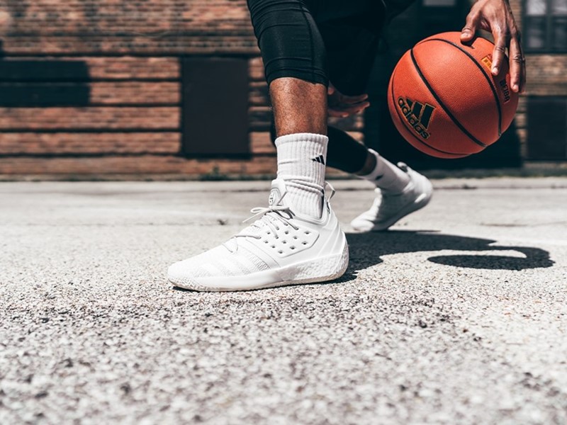 Adidas harden vol shop 2 on feet