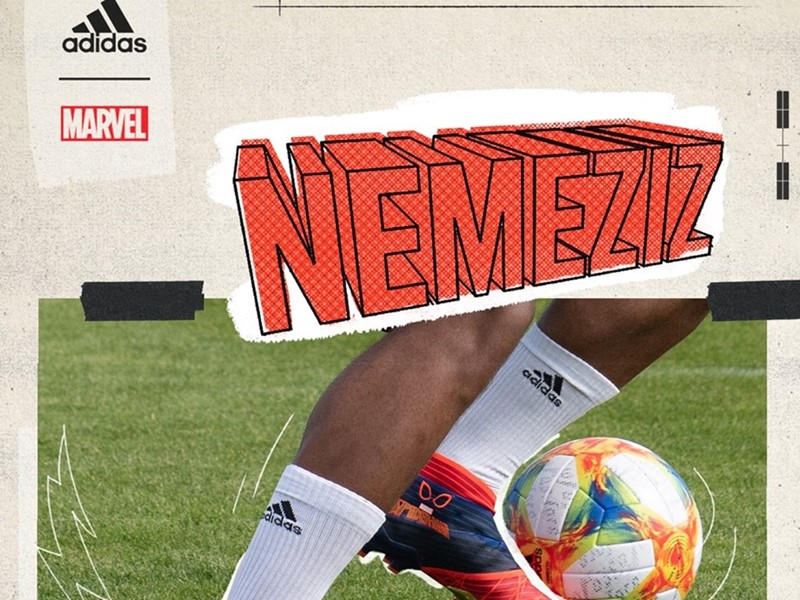 traición básico Geometría adidas Soccer and Marvel reveal Marvel NEMEZIZ boot and AlphaBOOST shoe