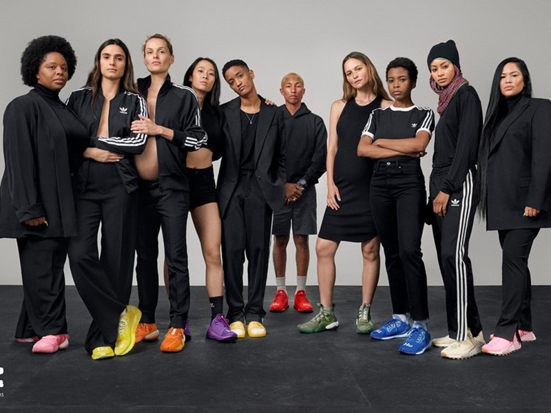 adidas originals by Pharrell Williams announce now is her time collection