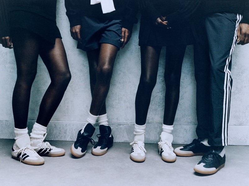 Adidas x Pharrell Williams Samba Sneakers