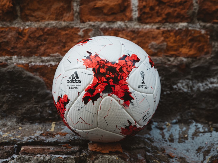 Krasava, the official match Ball Confederations Cup 2016