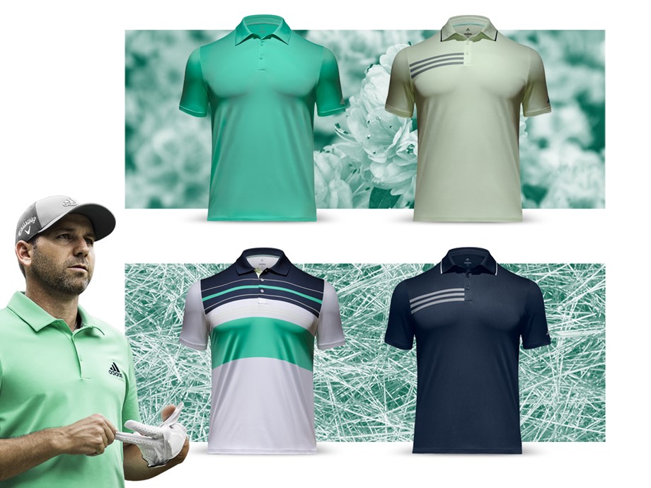 adidas Golf player apparel for Year's First Major