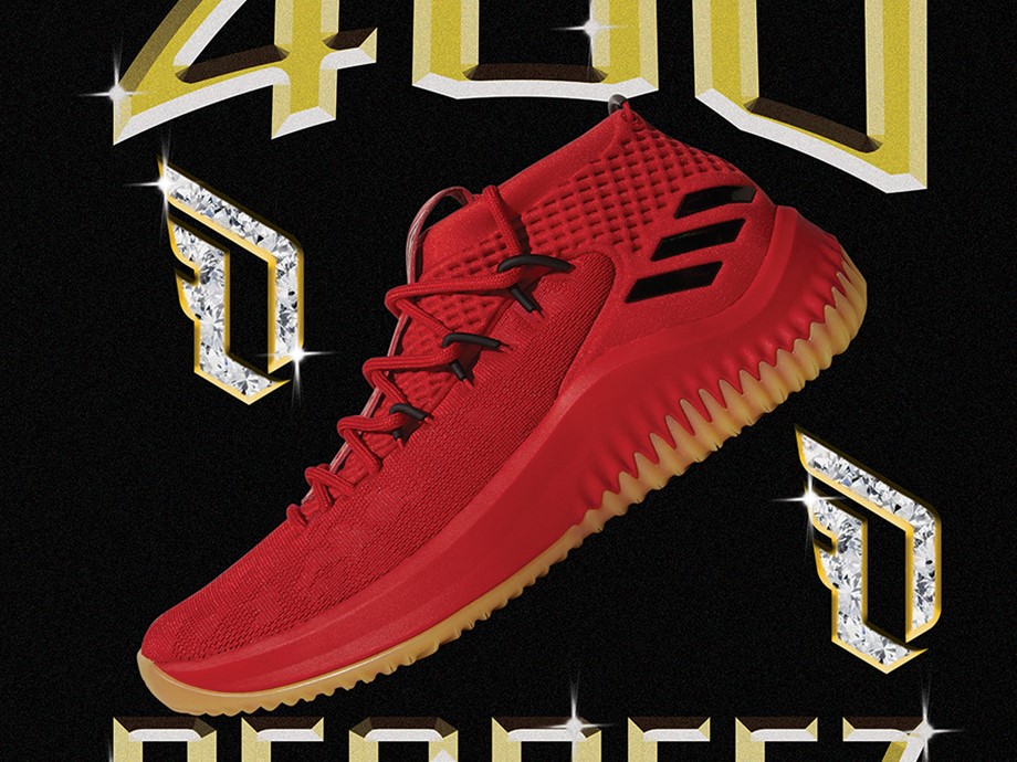 adidas Damian Lillard turn up the heat with 400 DEGREEZ