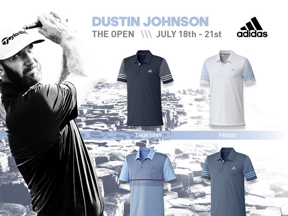 adidas Golf Announces Apparel the 148th Open Championship