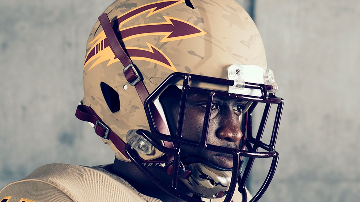 ASU x adidasFballUS Brotherhood Helmet 1