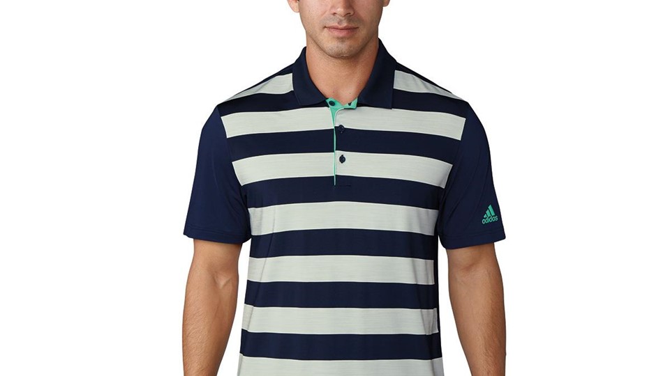 UP Heather Stripe collegiate navy aero green