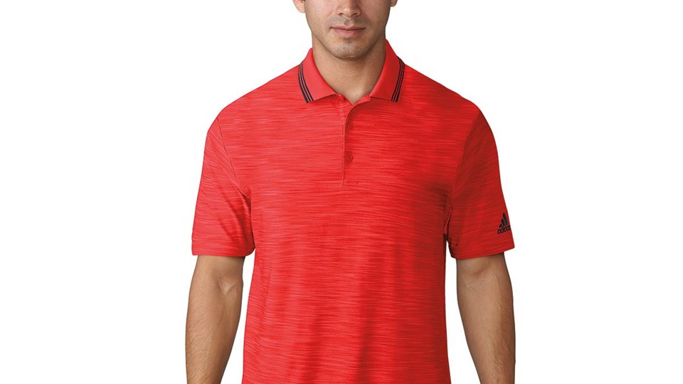 UP Heather Polo red black