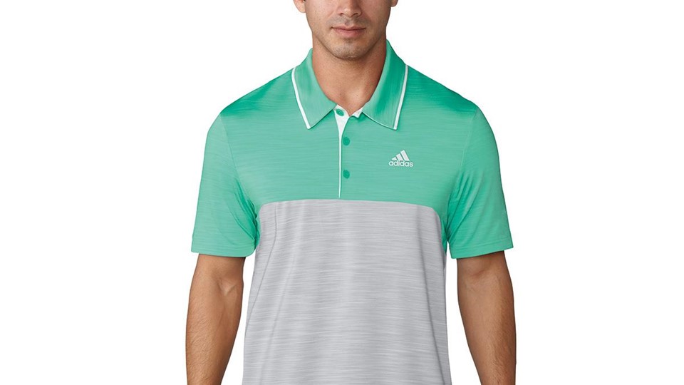 UP Heather blocked Polo green grey