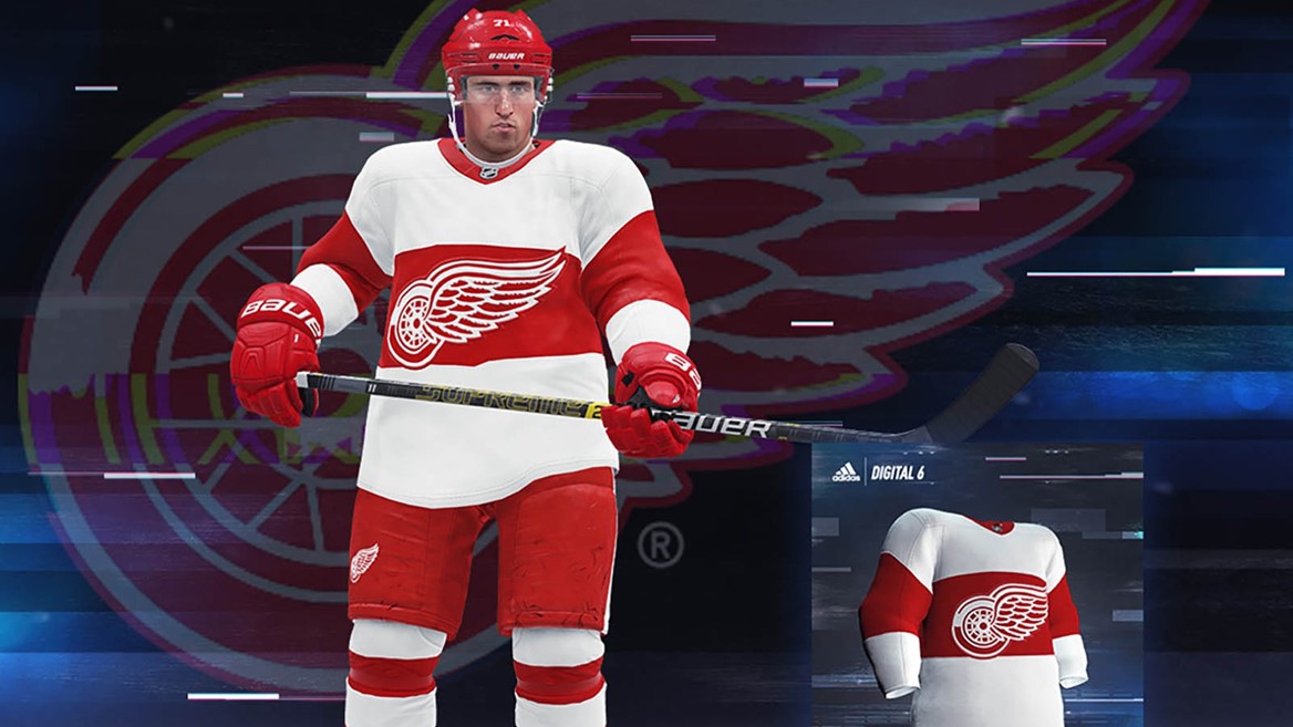 adidas Hockey x EA Digital6 RedWings