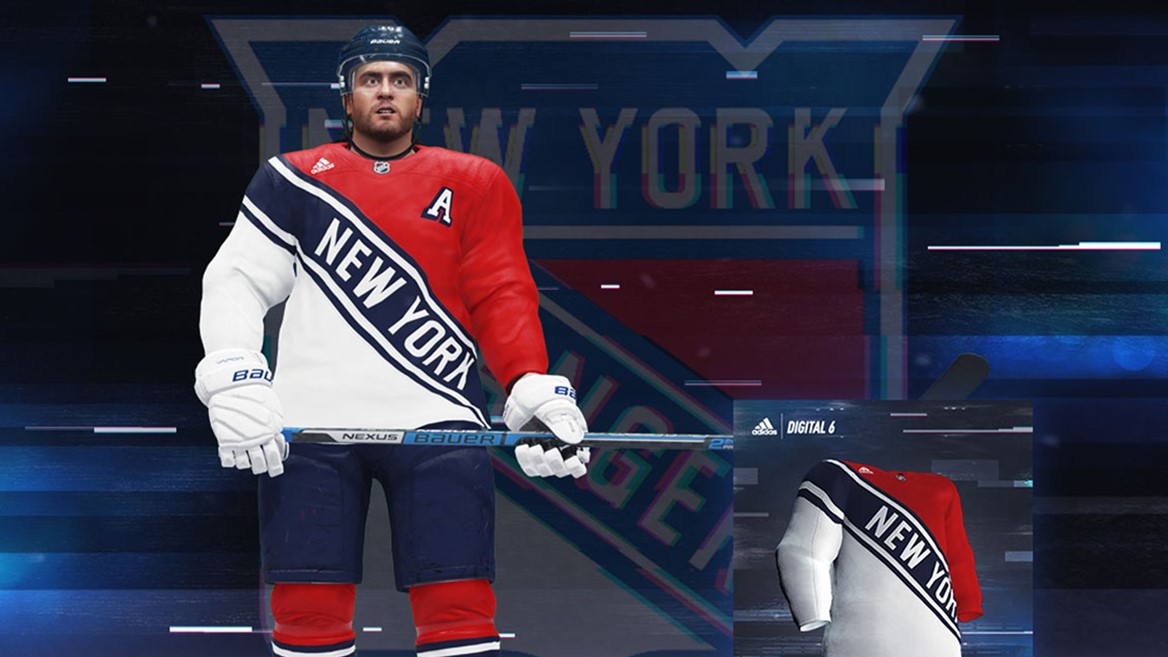 adidas Hockey x EA Digital6 Rangers