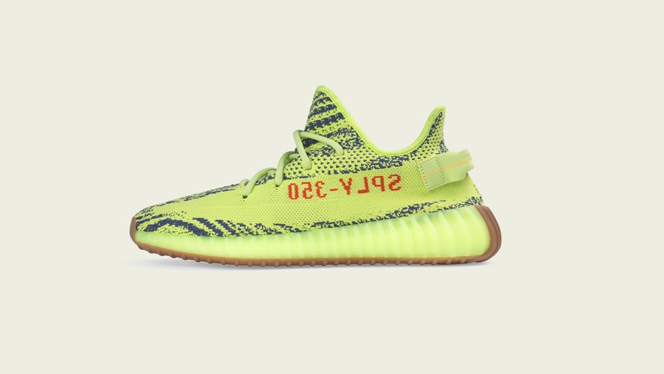 Adidas yeezy boost 350 yellow navy best sale