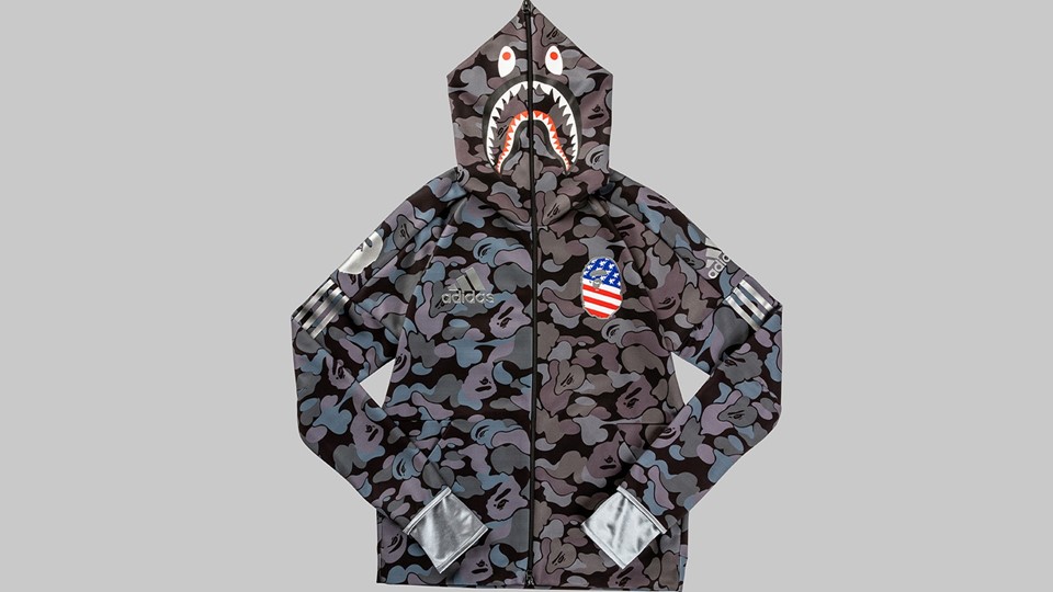 adidas & BAPE® Hoodie Black