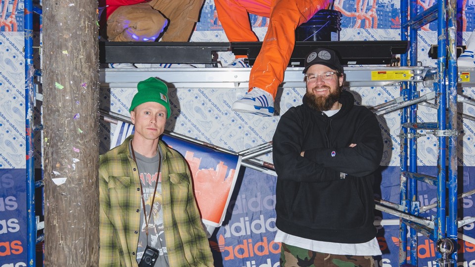 (T - B, L- R) TYRELL WINSTON, ERIC EMANUEL, BROCK FETCH, NY SUNSHINE