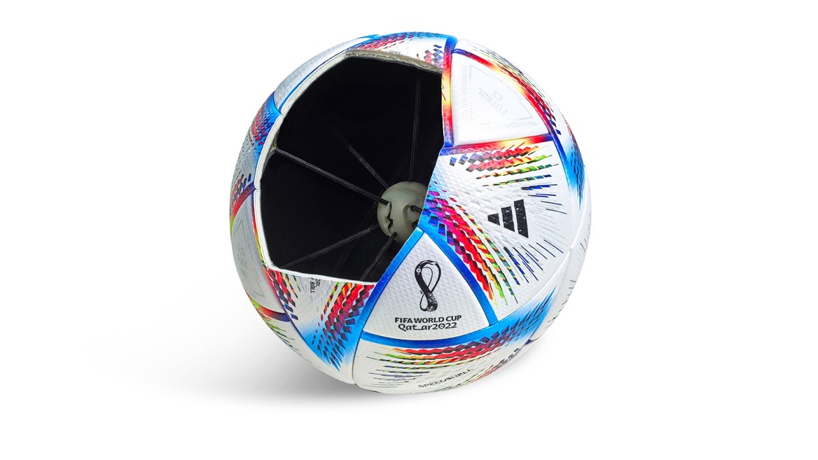 Al Rihla Official Match Ball feat - Connected Ball Technology