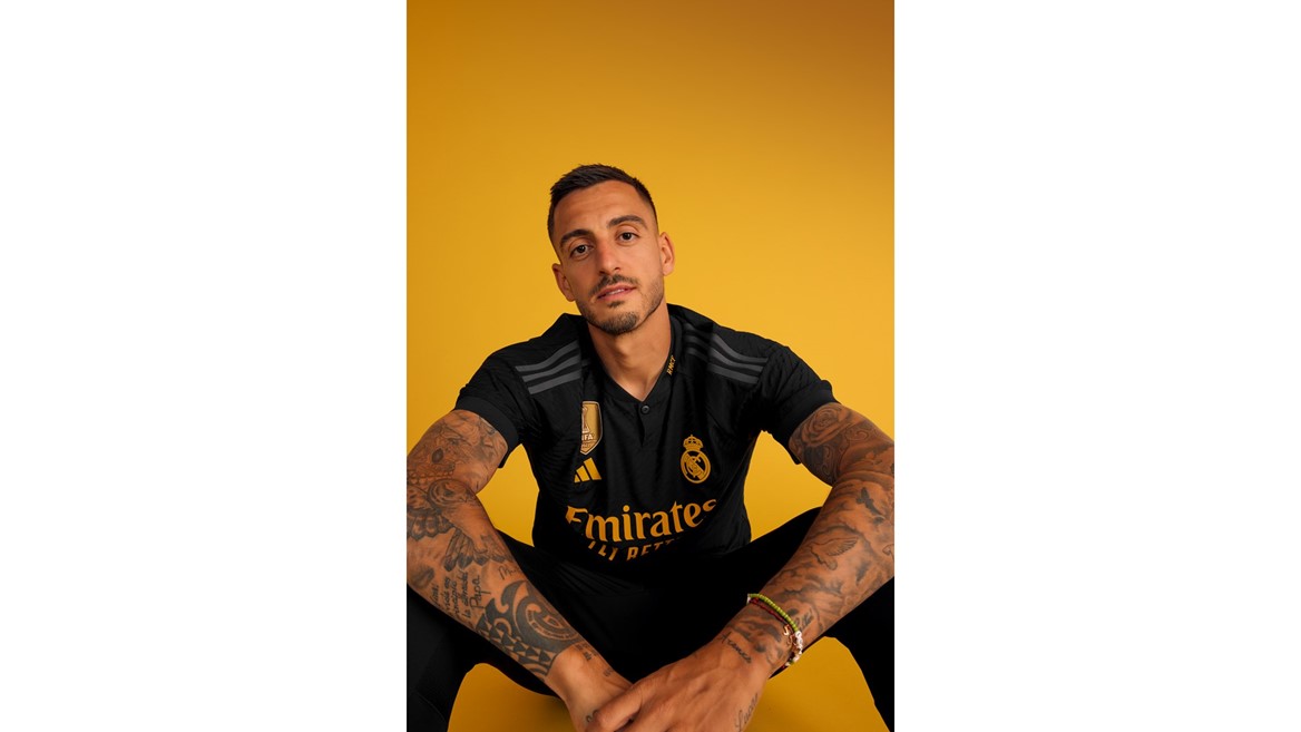 Joselu adidas and Real Madrid New third kit for 2023 24 Season