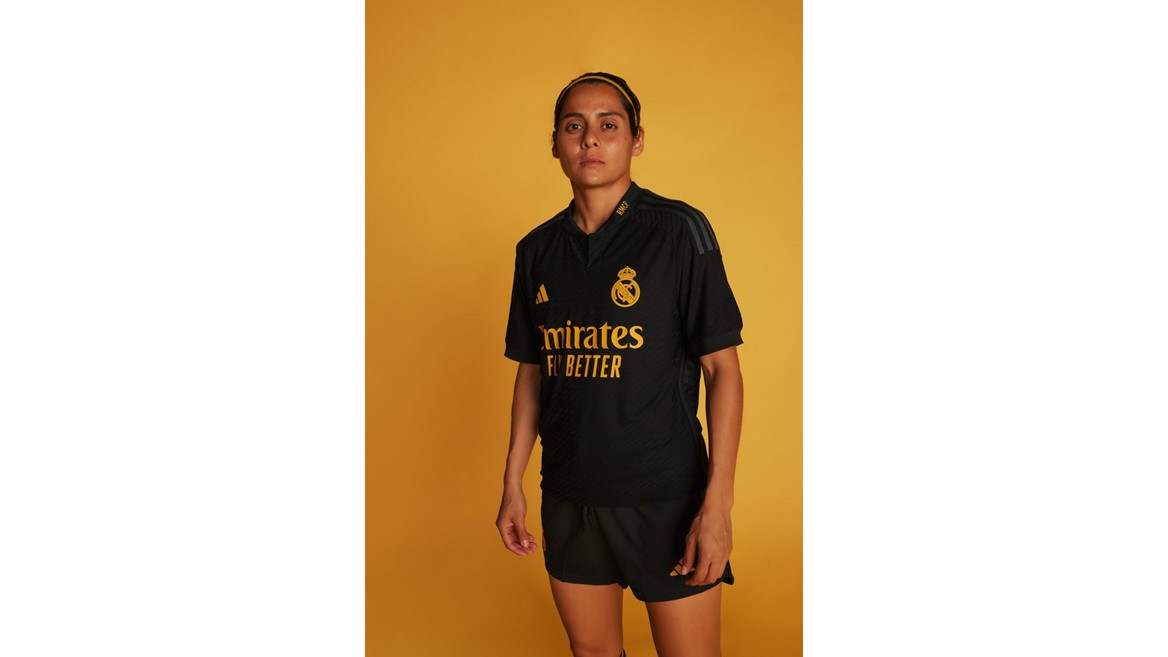 Kenti Robles adidas and Real Madrid New third kit for 2023 24 Season
