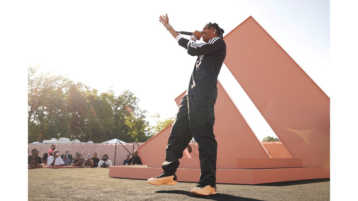 Lil Baby in Anthony Edwards 1