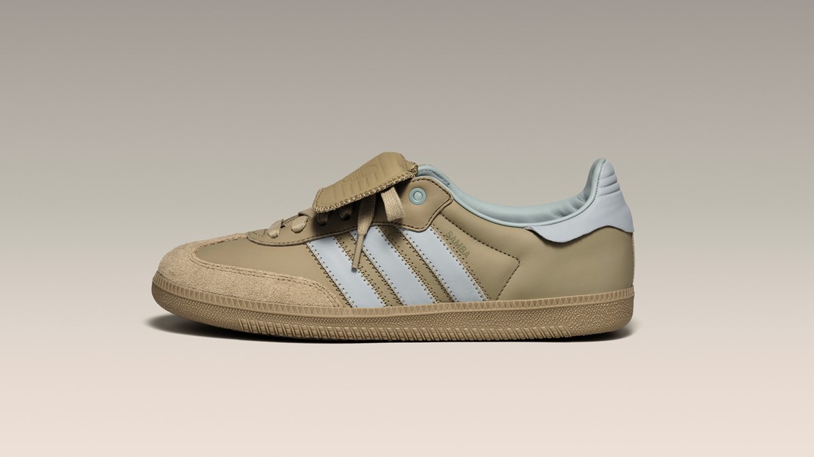 adidas x Humanrace Samba by Pharrell - Green/Blue