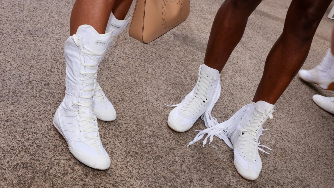 スニーカー 'Rasant 2.0' sneakers Adidas by Stella McCartney Stella McCartney's Flat adidas Rasant Is a Textural Stunner