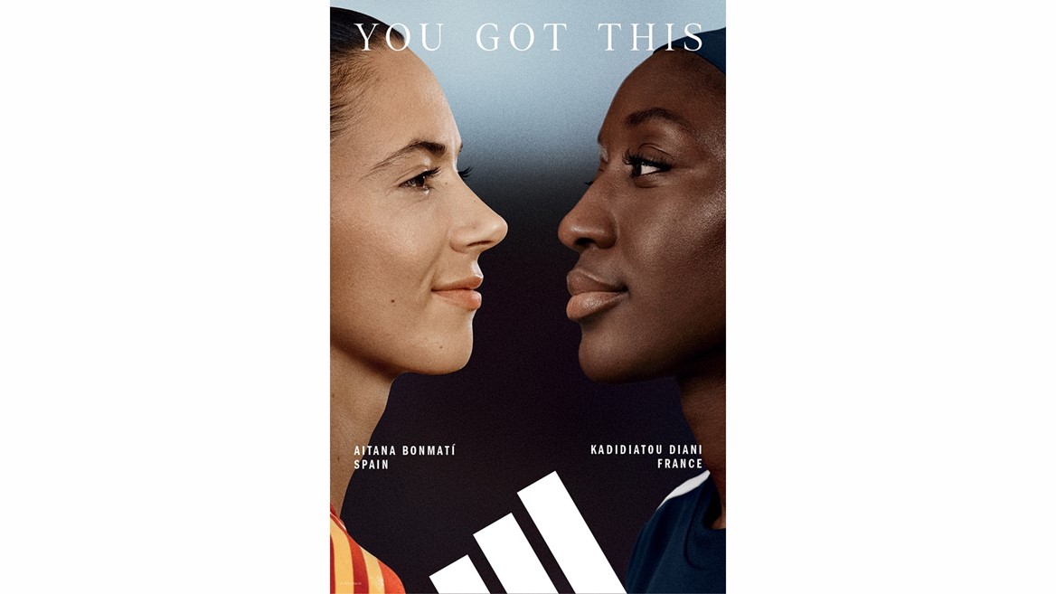 adidas and UEFA Women s EUROS Celebrate You Got This Campaign Aitana Bonmat Kadidiatou Diani