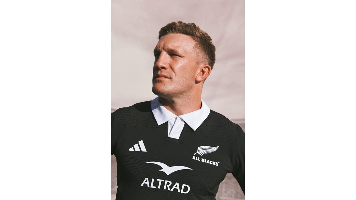 adidas Rugby All Blacks Jersey Launch 2025 - Damian McKenzie