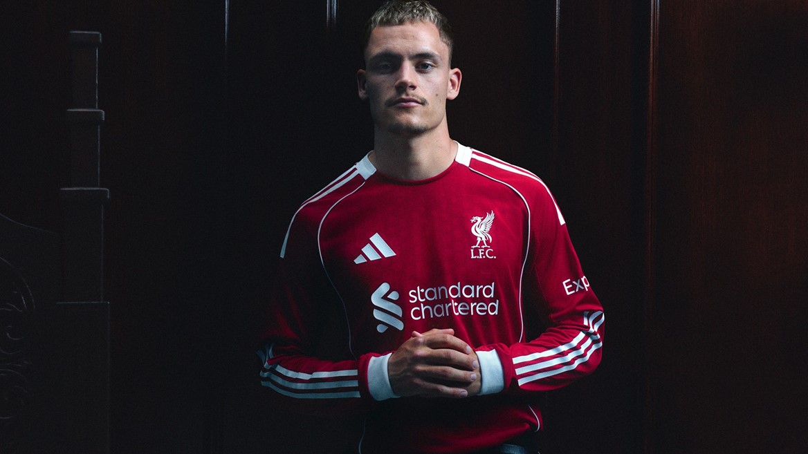 Liverpool FC Home and Away Jerseys