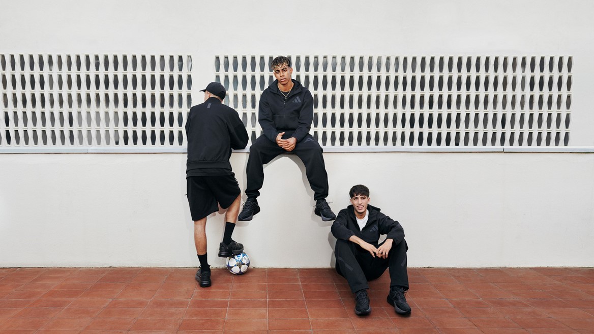 ADIDAS Z.N.E. – Lamine Yamal – Black Hoodie