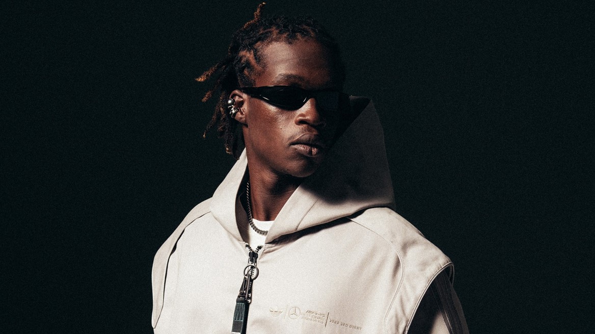 adidas Originals Bad Bunny and Mercedes AMG PETRONAS F1 Team announce the launch of Bad Bunny Motorsport Collection