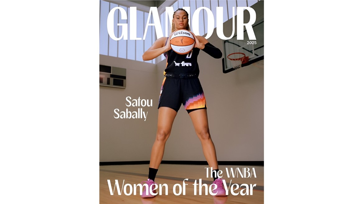adidas star Satou Sabally is one of the five athletes to be named Glamour Women of the Year