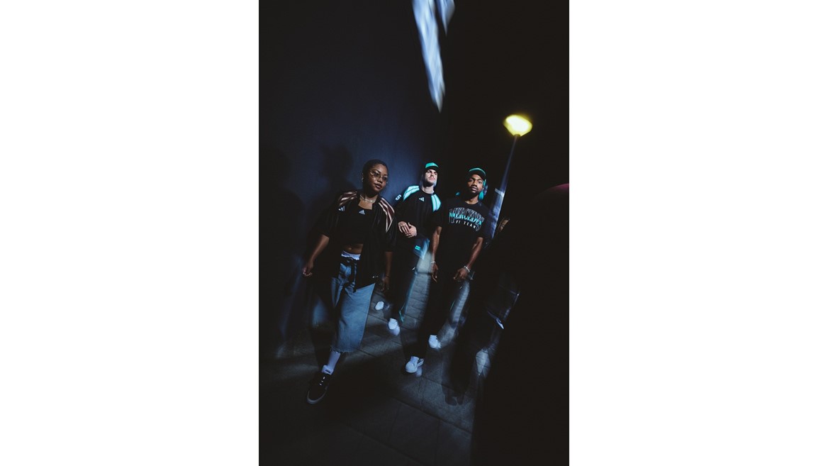 adidas x Mercedes AMG PETRONAS F1 Las Vegas Collection Group Shot