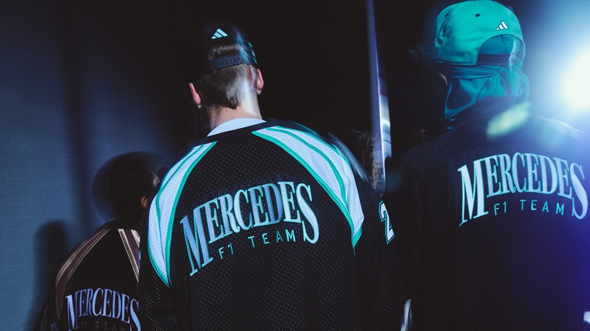 adidas x Mercedes AMG PETRONAS F1 Las Vegas Collection Group Shot