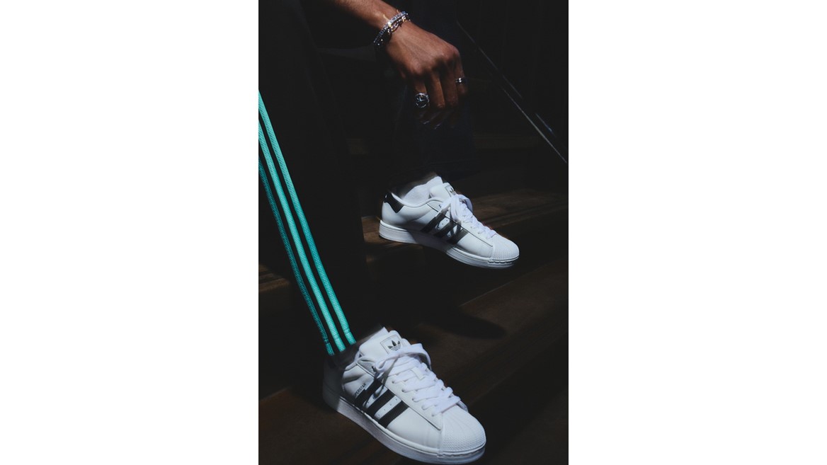 adidas x Mercedes AMG PETRONAS F1 Las Vegas Collection Key Look