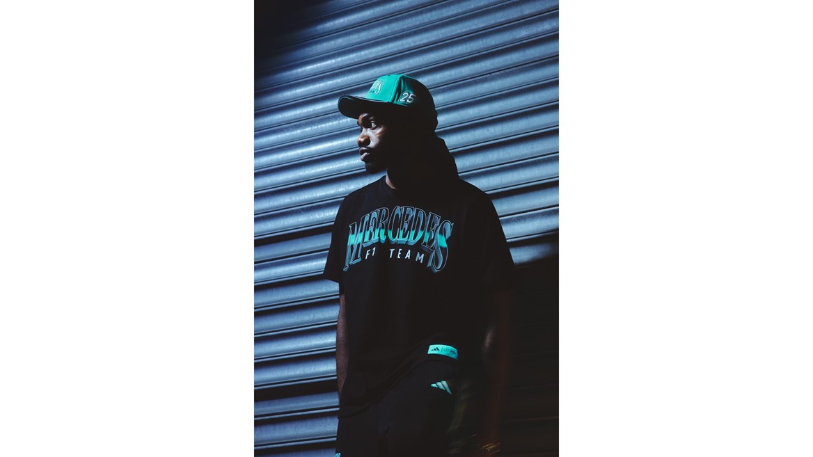 adidas x Mercedes AMG PETRONAS F1 Las Vegas Collection Key Look