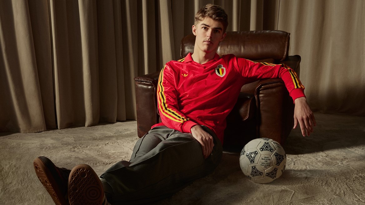 adidas unveils the FIFA World Cup Bringback Collection Charles De Ketelaere