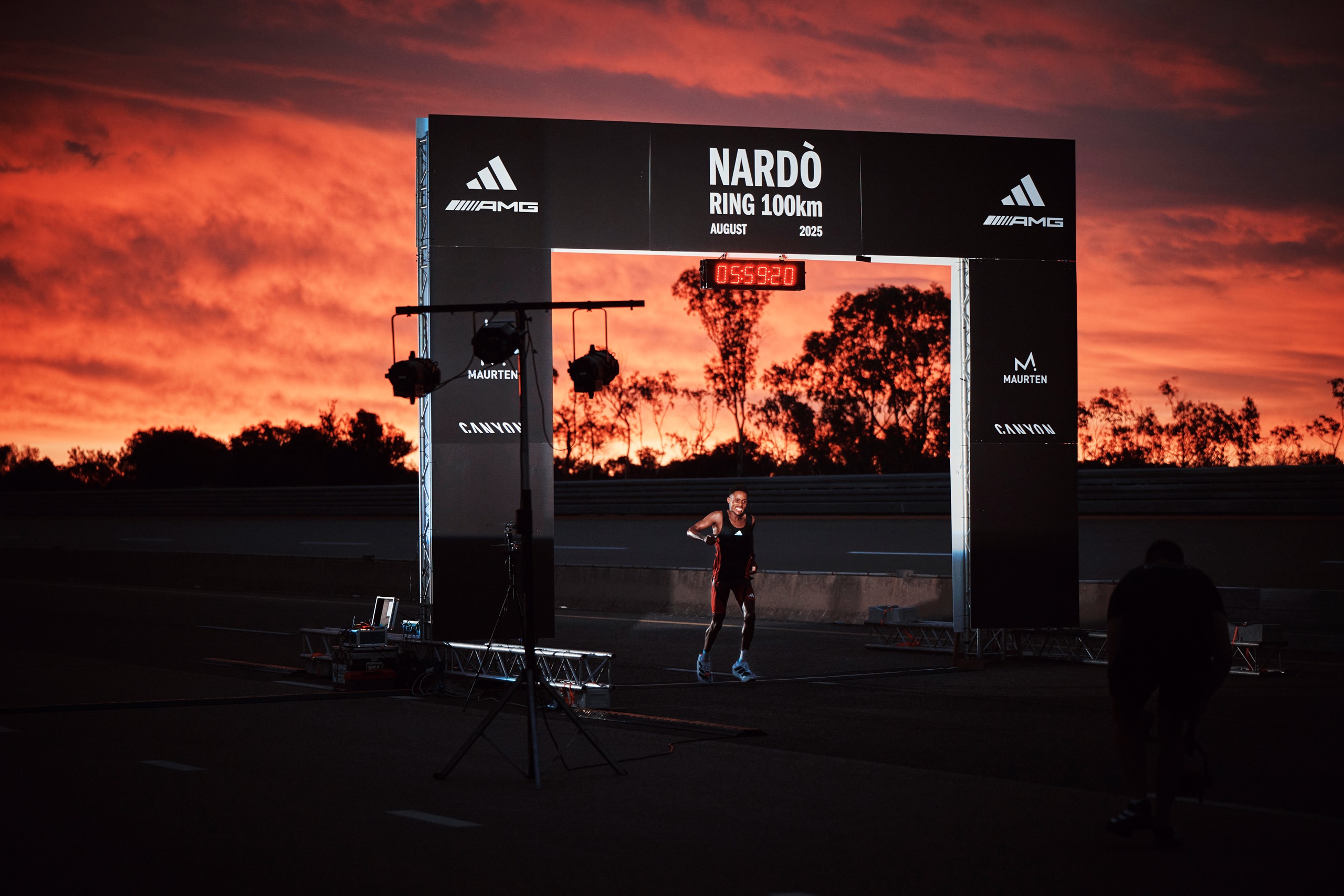 Chasing 100 finish line
