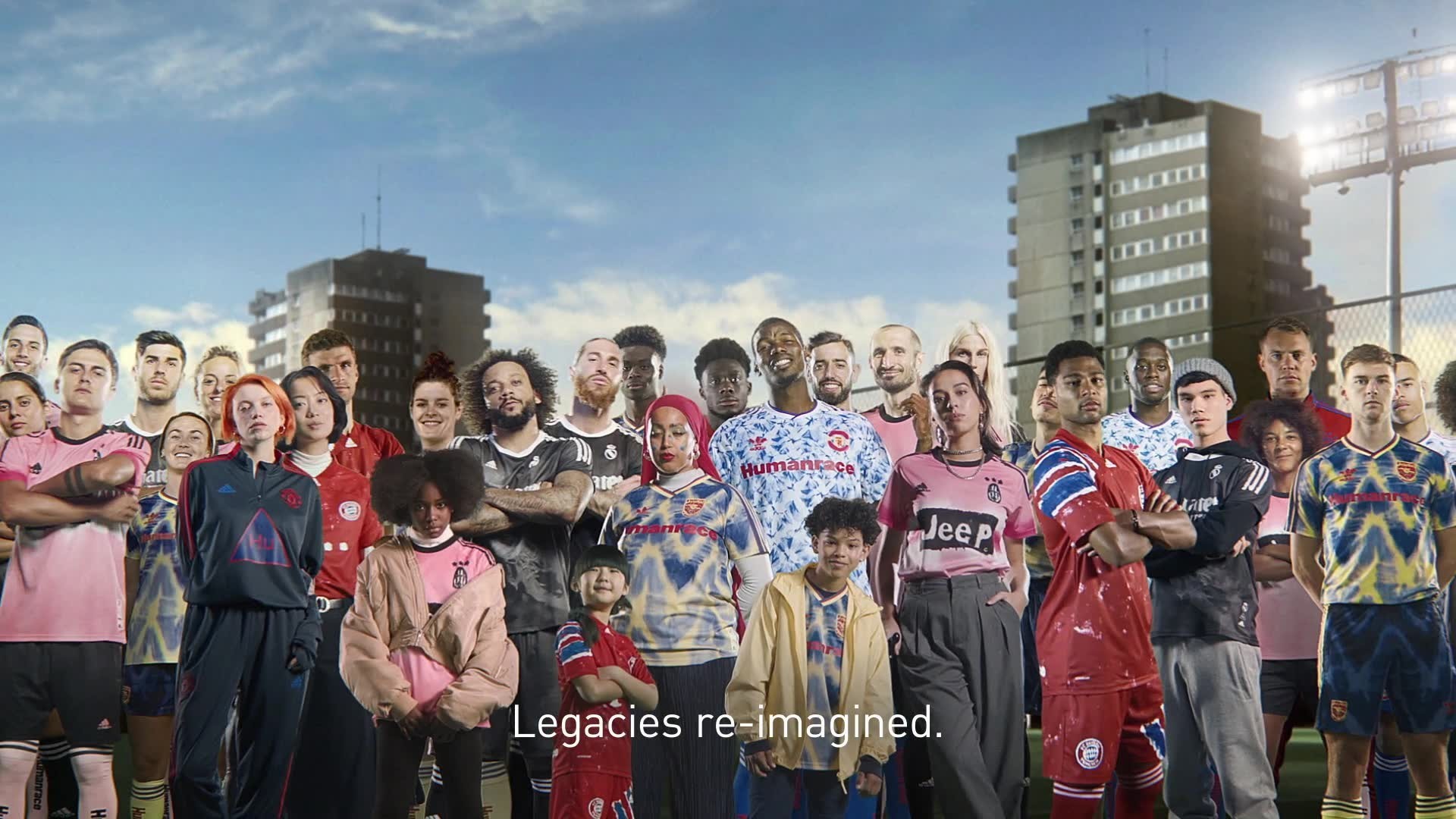 Humanrace Football Collection Reimagined Jerseys For Five Legendary Clubs