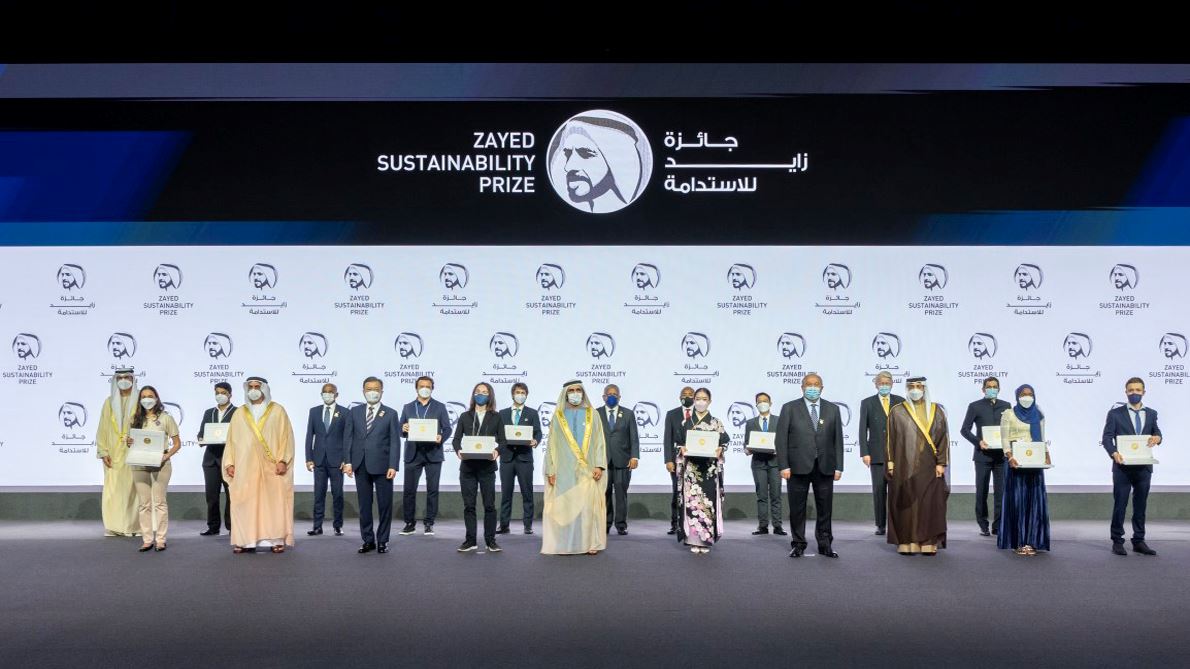 Up to $3 million on offer for Zayed Sustainability Prize winners.