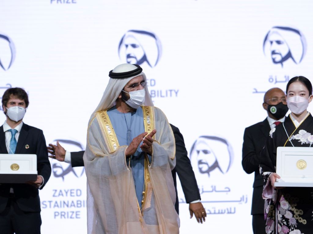 Mohammed bin Rashid honours 10 Winners of 2022 Zayed Sustainability Prize
