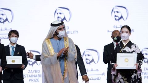 Mohammed bin Rashid honours 10 Winners of 2022 Zayed Sustainability Prize