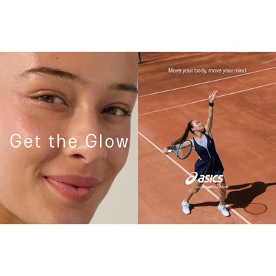 ASICS Get the Glow Press release Key visual