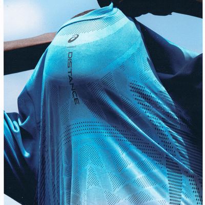 AW26 ASICSxDISTANCE COLLAB FabricFocus Shirt Male